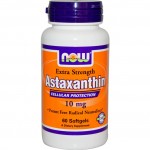อาหารเสริม astaxanthin ราคาส่ง ยี่ห้อ Now Foods, Astaxanthin, Extra Strength, 10 mg, 60 Softgels suplementary food